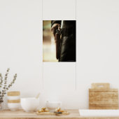 Cowboy met pistool in holster poster (Keuken)