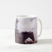  cowboy met zijn vee van Koerner Koffiemok (Voorkant rechts)