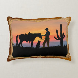 COWBOY-METGEZELLEN ACCENT KUSSEN