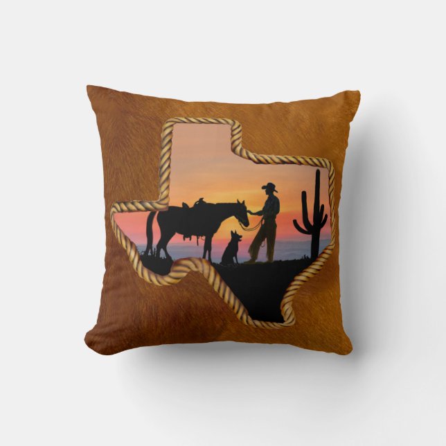 COWBOY-METGEZELLEN KUSSEN (Voorkant)