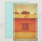 Cowboy Motel Briefpapier (Voorkant / Achterkant)