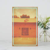 Cowboy Motel Briefpapier (Staand voorkant)