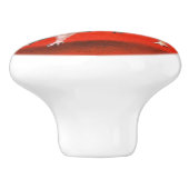 Cowboy Muis Rijden Guinee Varken Keramische Knop (Zijkant)