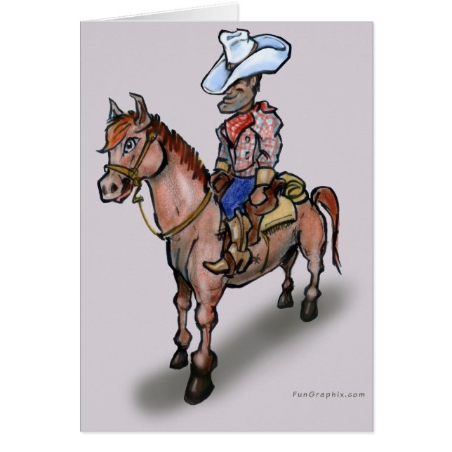 Cowboy n Horse (Voorkant)