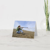 Cowboy Notecard Kaart (Voorkant)