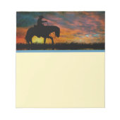 Cowboy Notepad Notitieblok (Voorkant)