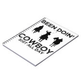 cowboy notitieboek (Linkerzijde)