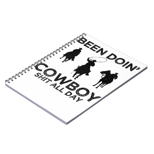 cowboy notitieboek (Linkerzijde)