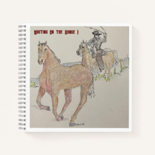 Cowboy-Notitieboek ! Notitieboek