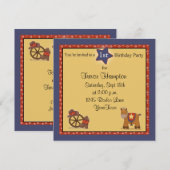 Cowboy of Cowgirl Birthday Party Kaart (Voorkant / Achterkant)