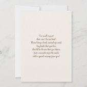 Cowboy of Cowgirl Geslacht onthullen Kaart (Achterkant)