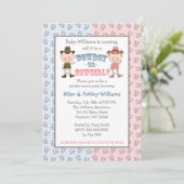 Cowboy of Cowgirl Geslachtsfeest Kaart (Staand voorkant)