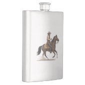 Cowboy On Horse Flacon (Rechts)