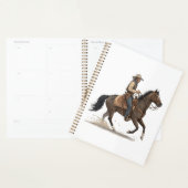 Cowboy On Horse Planner (Display)