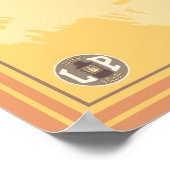 Cowboy on Horseback - Glacier National Park, MT Poster (Hoek)