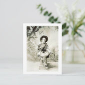  cowboy ongeveer 1900 briefkaart (Staand voorkant)