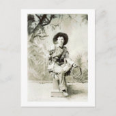 cowboy ongeveer 1900 briefkaart (Voorkant)