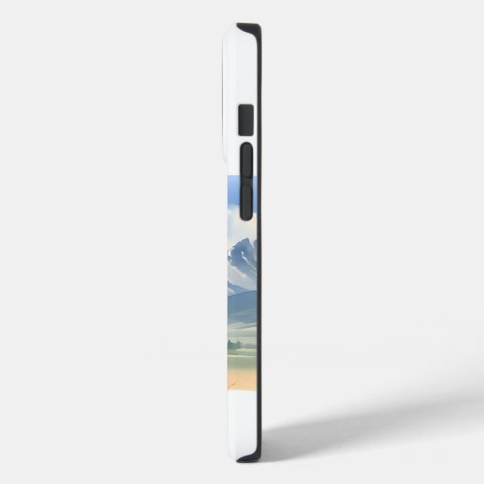 Cowboy op Bay Horse Case-Mate iPhone Case (Achterkant / Links)