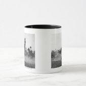 Cowboy op een boekje bronco mok (Midden)