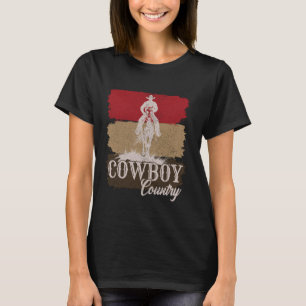 Cowboy op een fokpaard Cowboy Aesthe T-shirt
