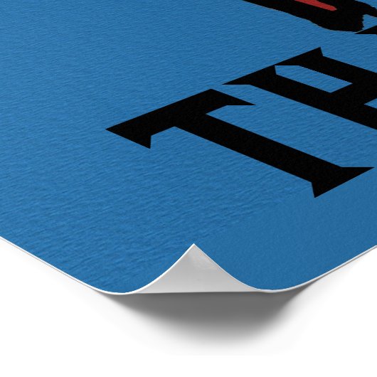 Cowboy op het Poster van paardenBEDANKT (Hoek)