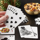 Cowboy op het zadels: Realisme potcil Tekening, ku Speelkaarten (Insitu)