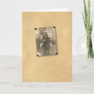 COWBOY OP PONY 1 KAART