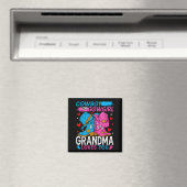 Cowboy Or Cowgirl Grandma Loves You Gender Reveal  Magneet (Insitu (Vaatwasser))