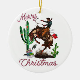 Cowboy ornament