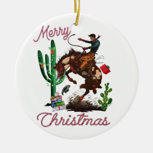 Cowboy ornament (Voorkant)