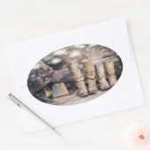 Cowboy Ovale Sticker (Envelop)
