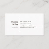 Cowboy paar paard visitekaartje (Achterkant)