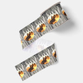 cowboy-paard grosgrain lint (Achterkant)