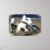 *~* Cowboy Paard Western Rodeo  AR22 Canvas Afdruk (Voorkant)