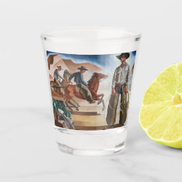 Cowboy Paardrijden Shot Glas
