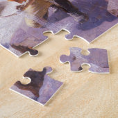  cowboy, Panning Gold, Wyoming van Leigh Legpuzzel (Zijkant)