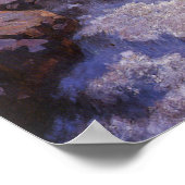  cowboy, Panning Gold, Wyoming van Leigh Poster (Hoek)