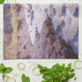  cowboy, Panning Gold, Wyoming van Leigh Theedoek (Gevouwen)