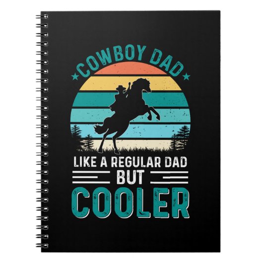 Cowboy papa notitieboek (Voorkant)