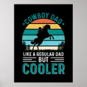 Cowboy papa poster (Voorkant)