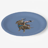 Cowboy Papieren Bordje (Gekanteld)