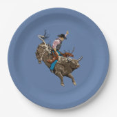 Cowboy Papieren Bordje (Voorkant)