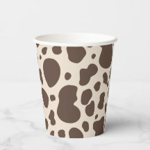 Cowboy Party Cups | Afdrukpapierbekertjes van Koe