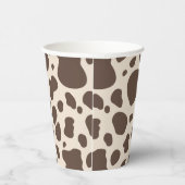 Cowboy Party Cups | Afdrukpapierbekertjes van Koe Papieren Bekers (Rechts)