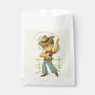 Cowboy Party Favor Bag Bedankzakje