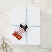 Cowboy Party Favor Label Cadeaulabel (Met Touw)