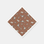 Cowboy Party Napkins | Westerne partij Napkins Servet (Hoek)