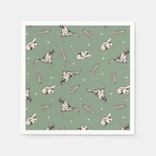 Cowboy Party Napkins   Westerne partij Napkins Servet