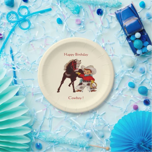 Cowboy Party Papieren Bordje (Feest)