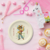 Cowboy Party Papieren Bordje (Feest)